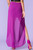 Sexy vibrant high-low skirt.