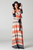 Surplus Coral Navy Maxi Dress