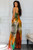 Mingle Around the World Multi Color Wide Leg Jumpsuit