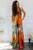 Mingle Around the World Multi Color Wide Leg Jumpsuit
