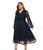Elegant Long-Sleeve Lace Evening Gown