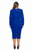 Soft Neck Patchwork Dress