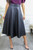 Never Enough Pleated Faux Leather Skirt