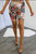 Love Me More Floral Patch Print Biker Shorts