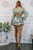 Just a Little Hint Bubble Sleeves Cut Out Romper