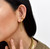 PARKER GOLD PAPERCLIP EARRINGS