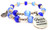 Faith Can Move Mountains Cat's Eye Beaded Wrap Bracelet