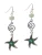 Sea Life theme Abalone Earrings - Starfish