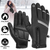 1Pair Winter Gloves Touchscreen Thermal Windproof Fleece Lined Gloves 