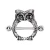 316L Surgical Steel Owl Nipple Shield