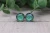 Tie Dye Swirl  Glass Stud Earrings