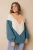 Suki Balloon Sleeve Corduroy Sweatshirt