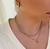 DELILAH AMETHYST BIRTHSTONE PENDANT NECKLACE - FEBUARY