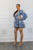 Sky view Cut Out Romper
