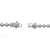 Collette Z Sterling Silver Cubic Zirconia Stud Bracelet