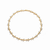 Collette Z Gold Plated Cubic Zirconia Silver Leaf Necklace