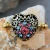 Antique Gold Plated Dazzling Heart Dome Shape Nipple Shield
