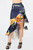 Zemirah Asymmetric Floral Ruffle Skirt