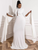 Elegant Dress With Flared Sleeves
