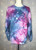 Dark Sky Melt Galaxy Ice Dyed Tie Dye Crewneck Sweatshirt
