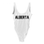 ALBERTA One Piece Swimsuit