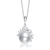 Collette Z Sterling Silver Cubic Zirconia Pearl Necklace