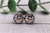 Thankful Mama Messy Bun || Glass Stud Earrings || Hypoallergenic
