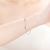 Collette Z Sterling Silver Cubic Zirconia Oval Clasp Bracelet