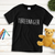 Threenager Toddler Graphic Tee | Third Birthday Shirt