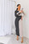 Hard To Forget Color Block Ribbed Bodycon Long Dress