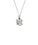 Love Letter R Charm Necklace