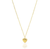 ESMEE GOLD HEART PENDANT NECKLACE SAMPLE