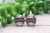 Colorful Cheer Mom || Glass Stud Earrings || Hypoallergenic