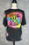 You Are Not Alone Reverse Tie Dye Patchwork Tee 