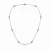 Collette Z Sterling Silver Clear Cubic Zirconia Accent Necklace