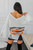 Know Your Lane Distressed Oversized Bell Sleeves Sweater