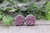 Lilac Sparkle | Druzy Stud Earrings | Hypoallergenic