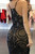 Victoria Lace Midi in Navy