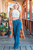 Fuzzy Stripe Sweater Cardigan with Pockets Rust