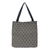 Black And White Luxor Foldable Gusset Bag