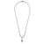 Collette Z Sterling Silver Cubic Zirconia Pear Drop Necklace