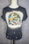 Dead Without Coffee Bleached Graphic Tee
