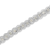.925 Sterling Silver 1.0 Cttw Diamond Miracle-Set Cut-Circle 7" Tennis Bracelet (I-J Color, I2-I3 Clarity)