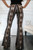 Tribal Elements Print Bell Bottoms