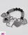 Antique Silvertone Marcasite Look
