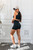 Next Level Ribbed Snatched Active Wear Shorts Set