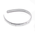 Painted Silver Headband w/ Rhinestones