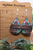 Barnwood & Florals || Teardrop Dangle Earrings