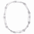 Collette Z Sterling Silver Clear Cubic Zirconia Layered Necklace