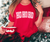 Festive Christmas Shirt - Ho Ho Ho Preppy College Style
